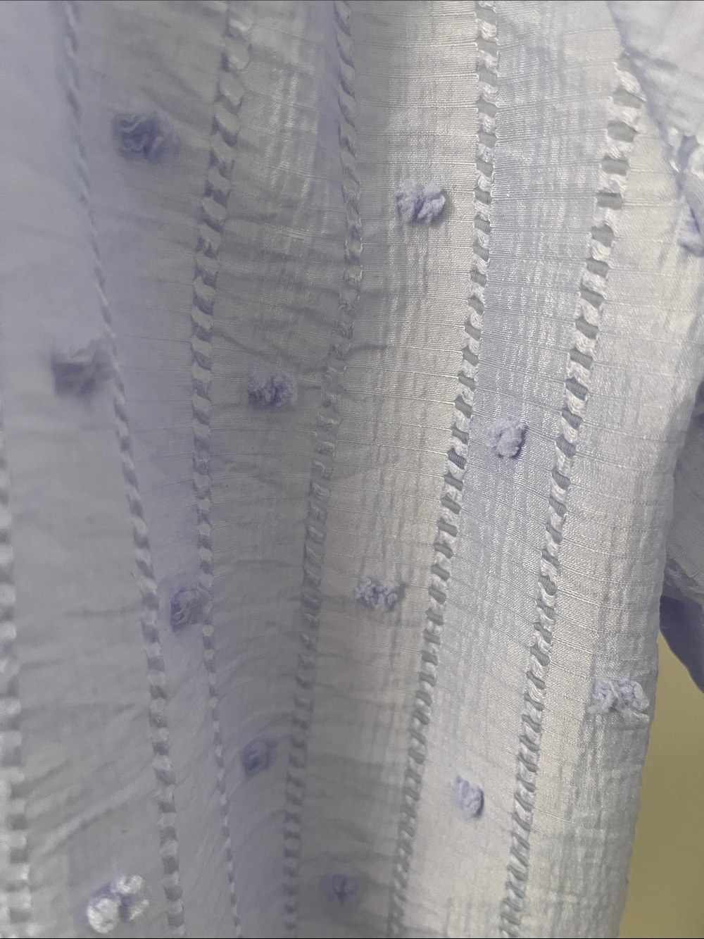 Umgee Lavender Smocked Ruffle Tank - Picture 5 of 6